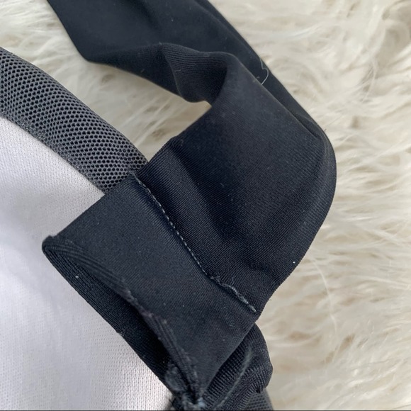 Albion Ruched Grey & Black One Piece Swimsuit Women’s Size Small - Picture 8 of 14